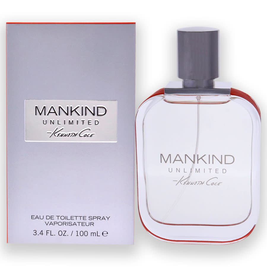 KENNETH COLE MENS MANKIND UNLIMITED EDT SPRAY 3.4 OZ FRAGRANCES 608940580493