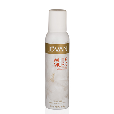 Jovan White Musk By  Deodorant Spray 5.0 oz (150 Ml) (w)