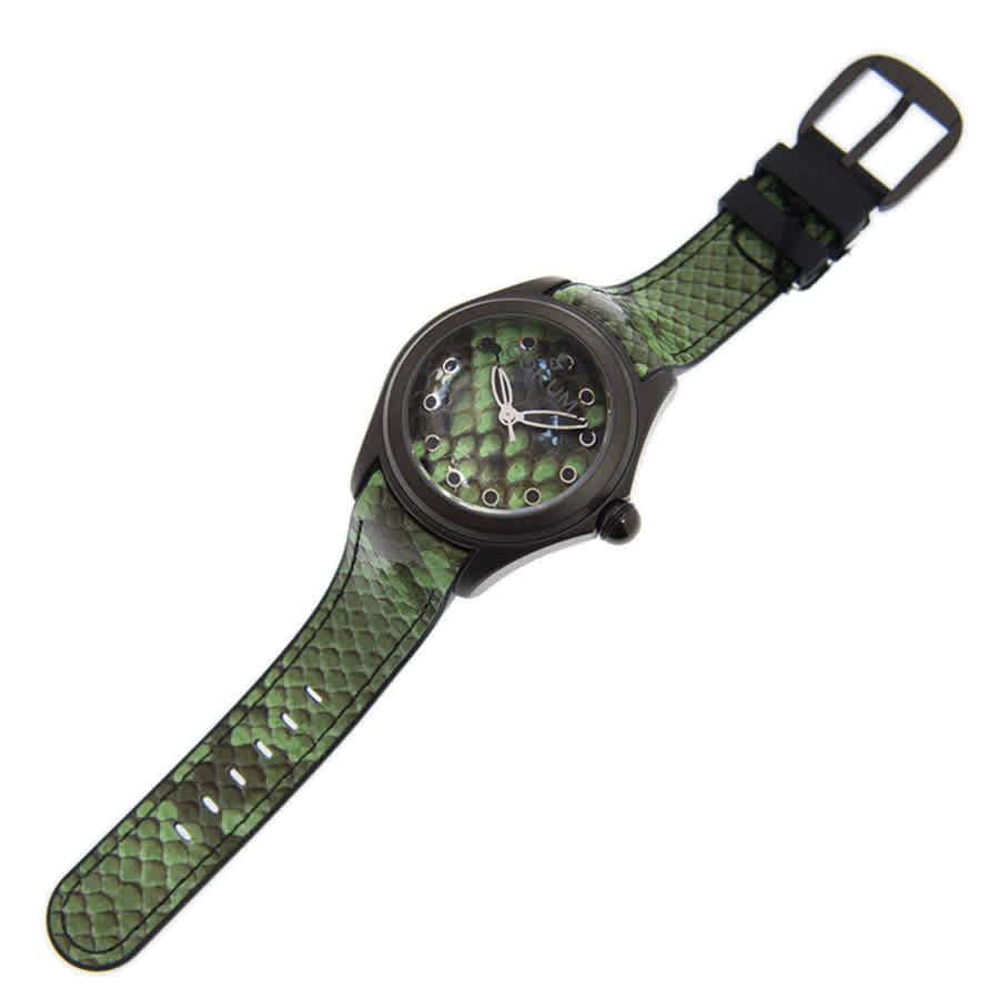 Shop Corum Bubble Python  Automatic Watch 082.310.98/0337 Pv01 In Black / Green