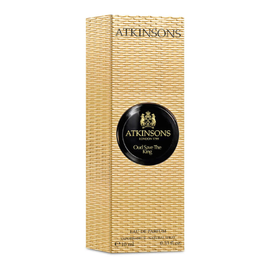 Atkinsons Mens Oud Save The King Edp Spray 0.33 oz Fragrances 8002135159662