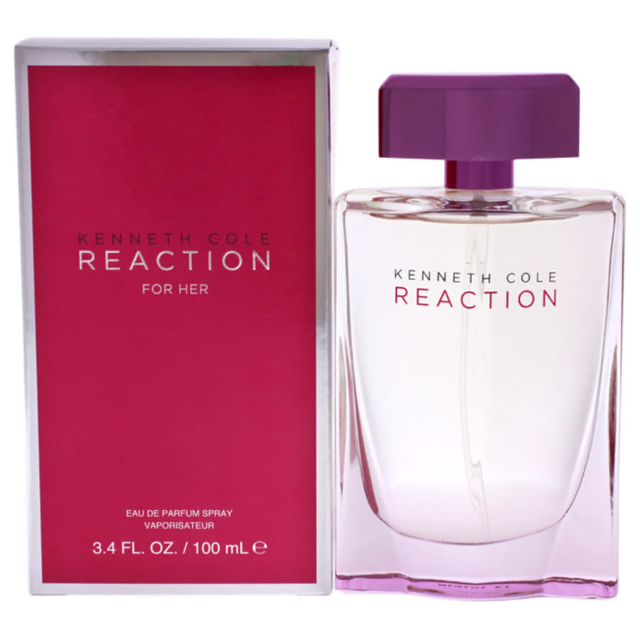 Kenneth Cole Reaction / Edp Spray 3.4 oz (w) In Pink / White / Yellow