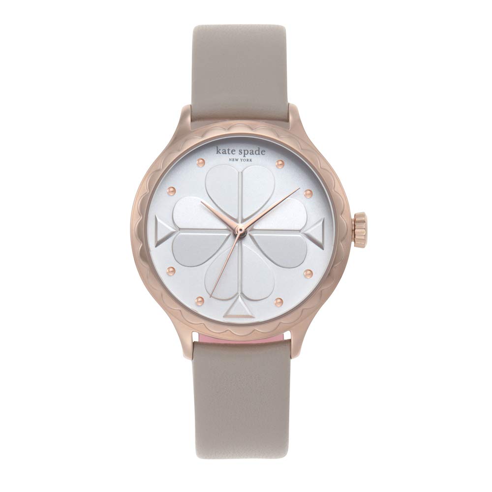 Kate Spade Rosebank Quartz White Dial Ladies Watch Ksw1538 In Gold Tone,grey,pink,rose Gold Tone,white