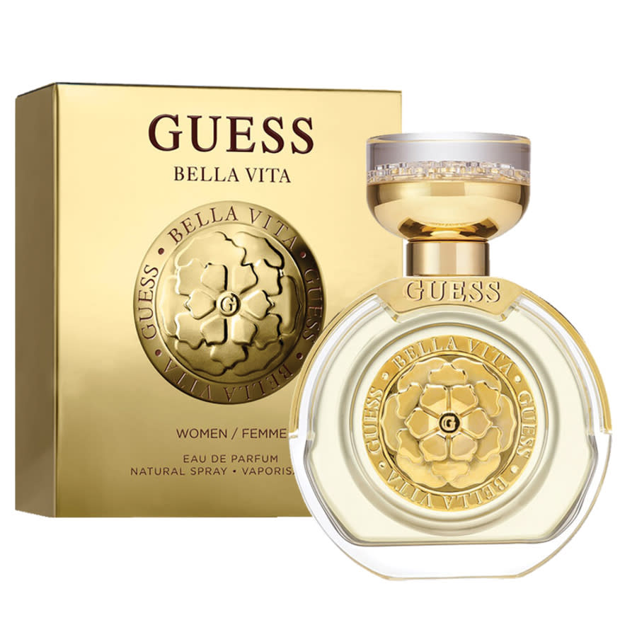 Guess Ladies Bella Vita Edp 3.4 oz Fragrances 085715323002 In Black / Lemon / Orchid