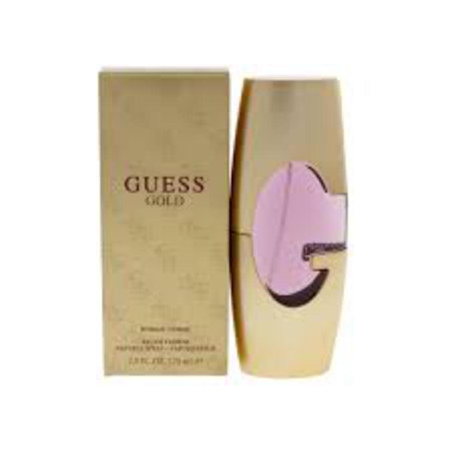 Guess Ladies  Gold Edp Spray 2.5 oz Fragrances 085715320544 In Gold / Pink / Rose Gold