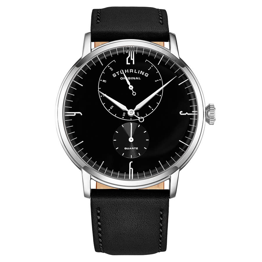 Stuhrling Original Symphony Quartz Black Dial Mens Watch M13663