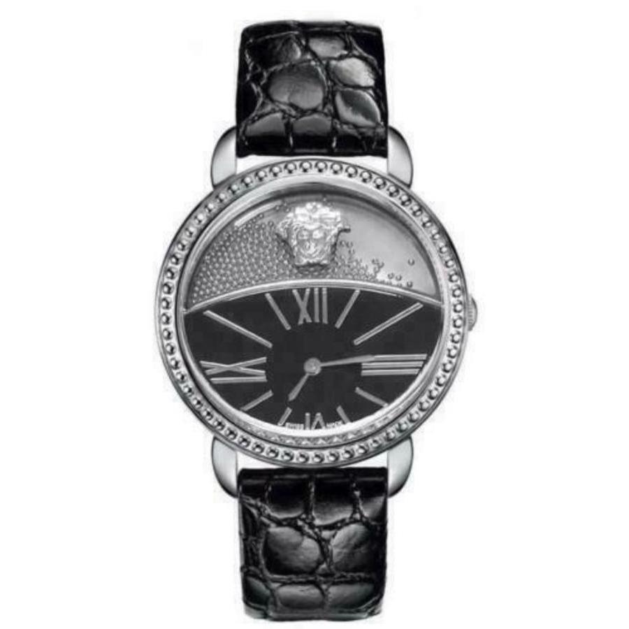 Versace Krios Quartz Black Dial Ladies Watch 93q99bd008