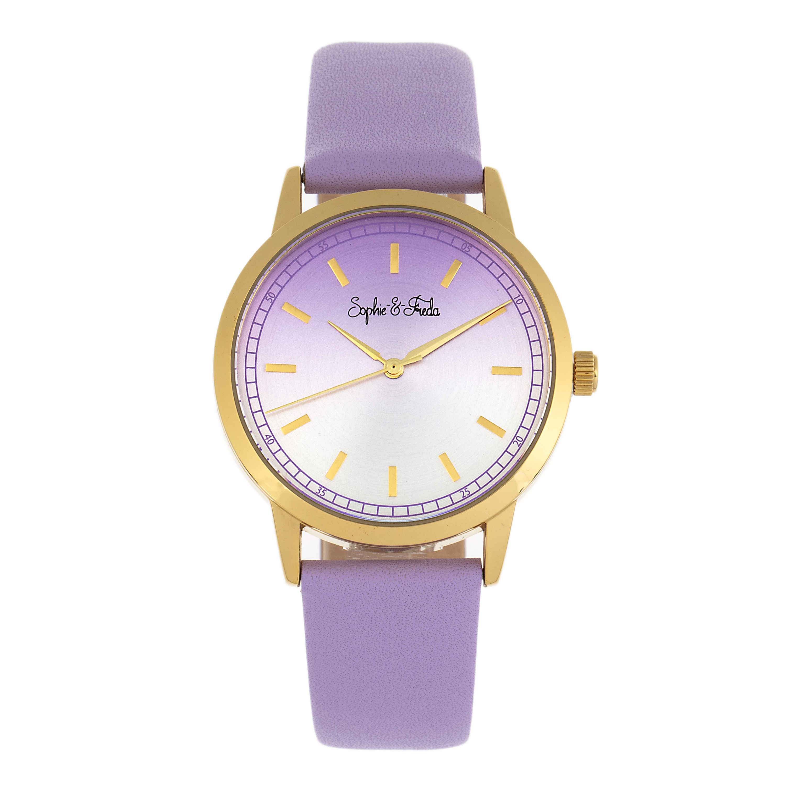 SOPHIE AND FREDA SOPHIE AND FREDA SAN DIEGO QUARTZ PURPLE DIAL LADIES WATCH SF5104