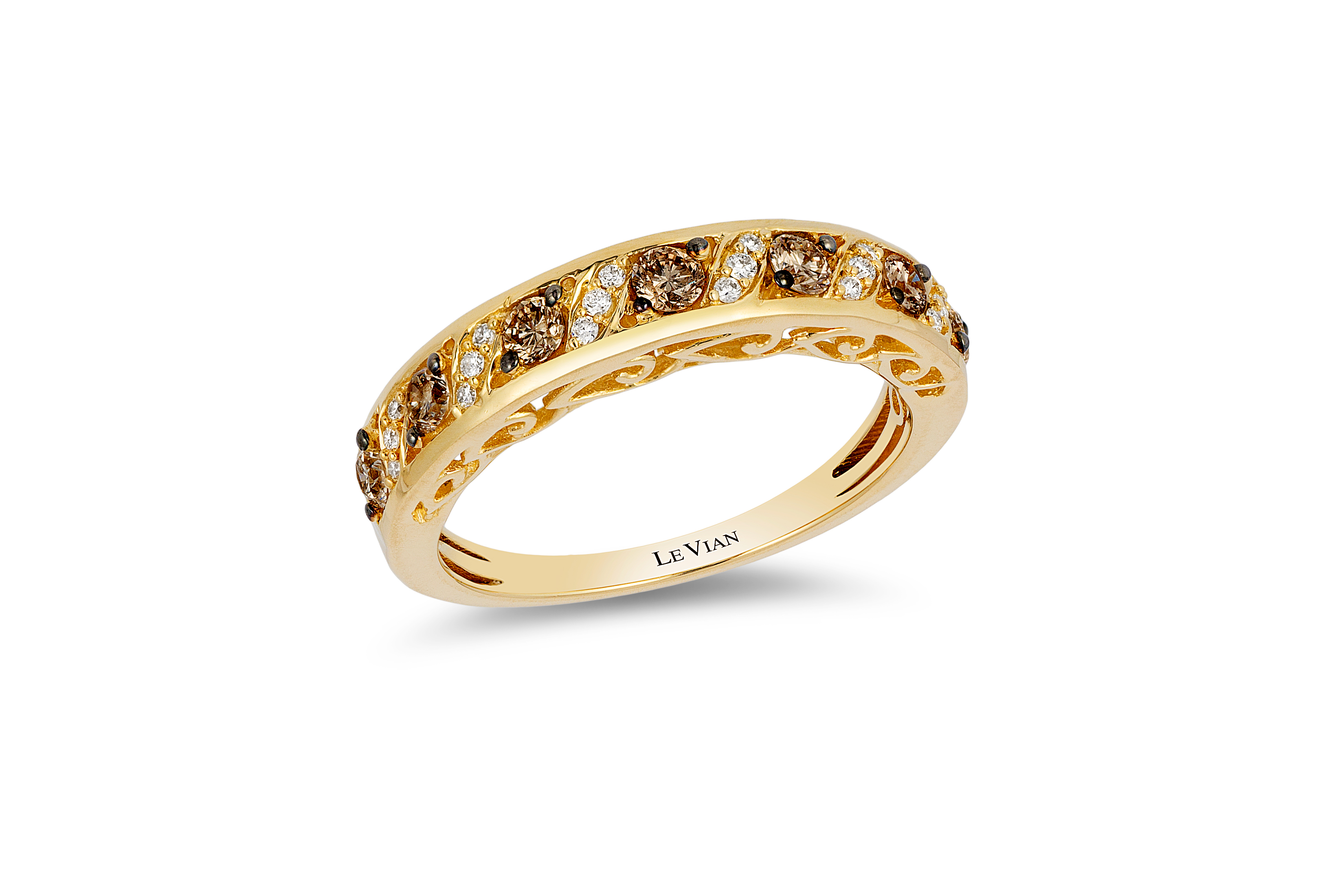 Le Vian Red Carpet Ring Chocolate Diamonds In Yellow