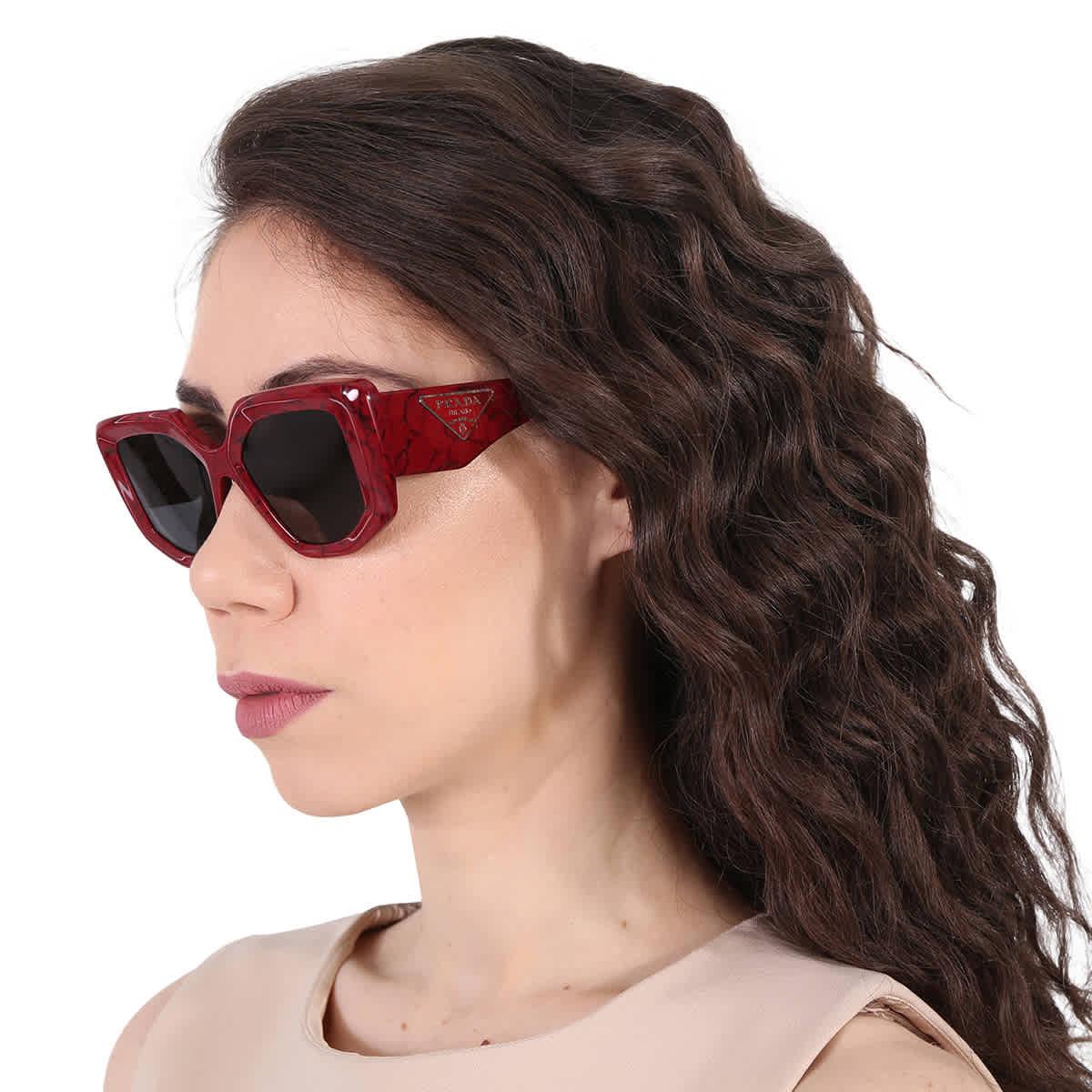 Dark Grey Irregular Sunglasses