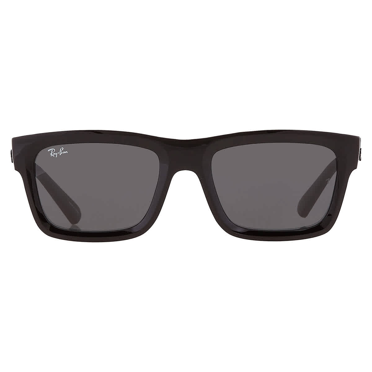 Ray Ban Warren Bio Based Dark Grey Rectangular Unisex Sunglasses RB4396 667787 57