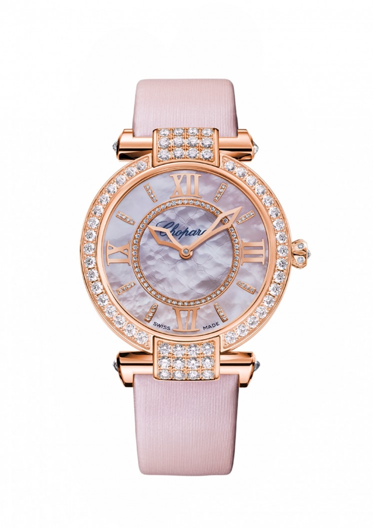 Chopard Imperiale Mother-of-pearl Dial Ladies Watch 384242-5006 In Gold / Gold Tone / Mother Of Pearl / Pink / Rose / Rose Gold / Rose Gold Tone