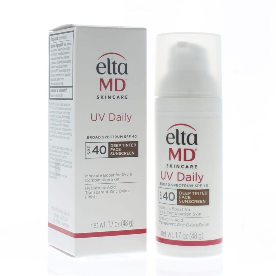 EltaMD UV Daily SPF 40 Deep Tinted Face Sunscreen 1.7 oz Skin Care 827854015291