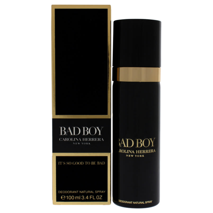 CAROLINA HERRERA BAD BOY BY CAROLINA HERRERA FOR MEN - 3.4 OZ DEODORANT SPRAY