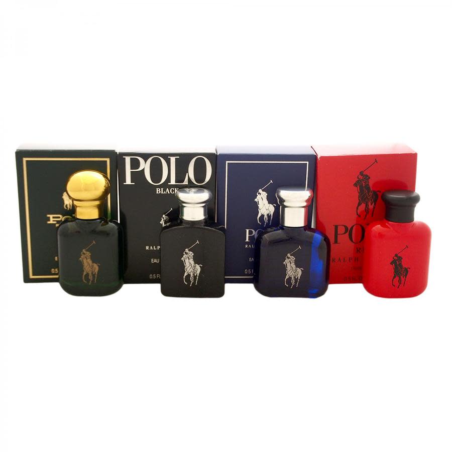 Ralph Lauren Mini Set /  4 Pc. Mini Set Value In Black,blue,red