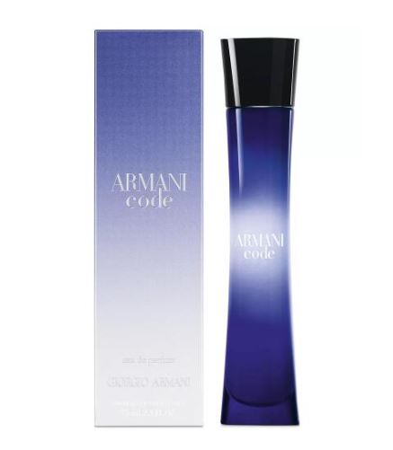 Giorgio Armani Armani Code Femme / Edp Spray 2.5 oz (w) In Orange,purple