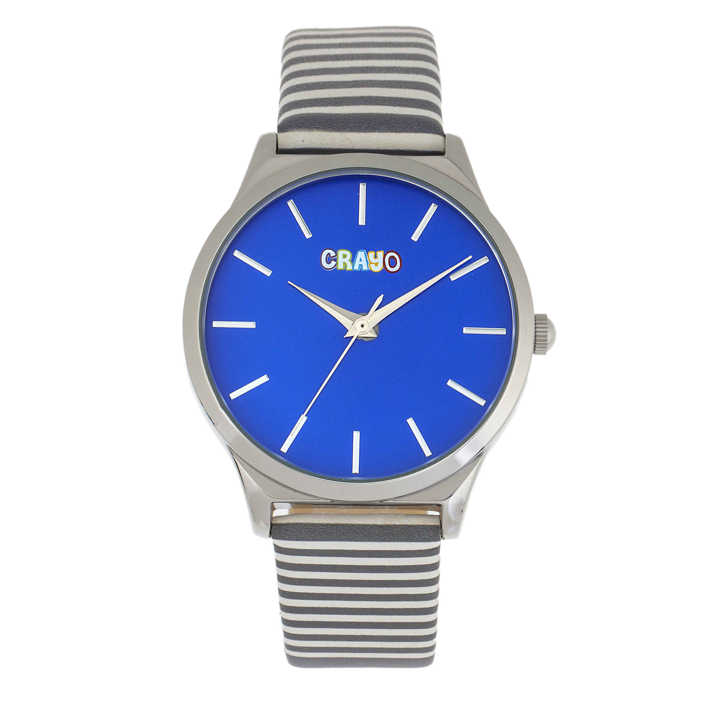 Crayo Aboard Unisex Watch In Blue / Grey