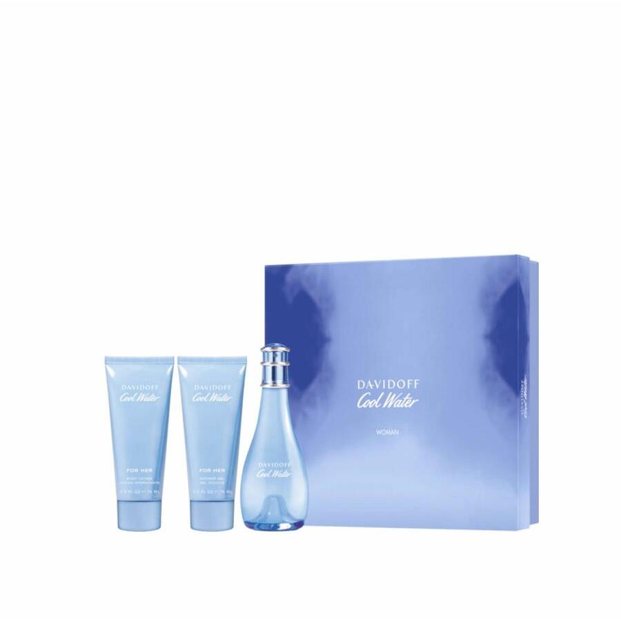 Davidoff Ladies Cool Water Woman Gel Gift Set Fragrances 3616305266347