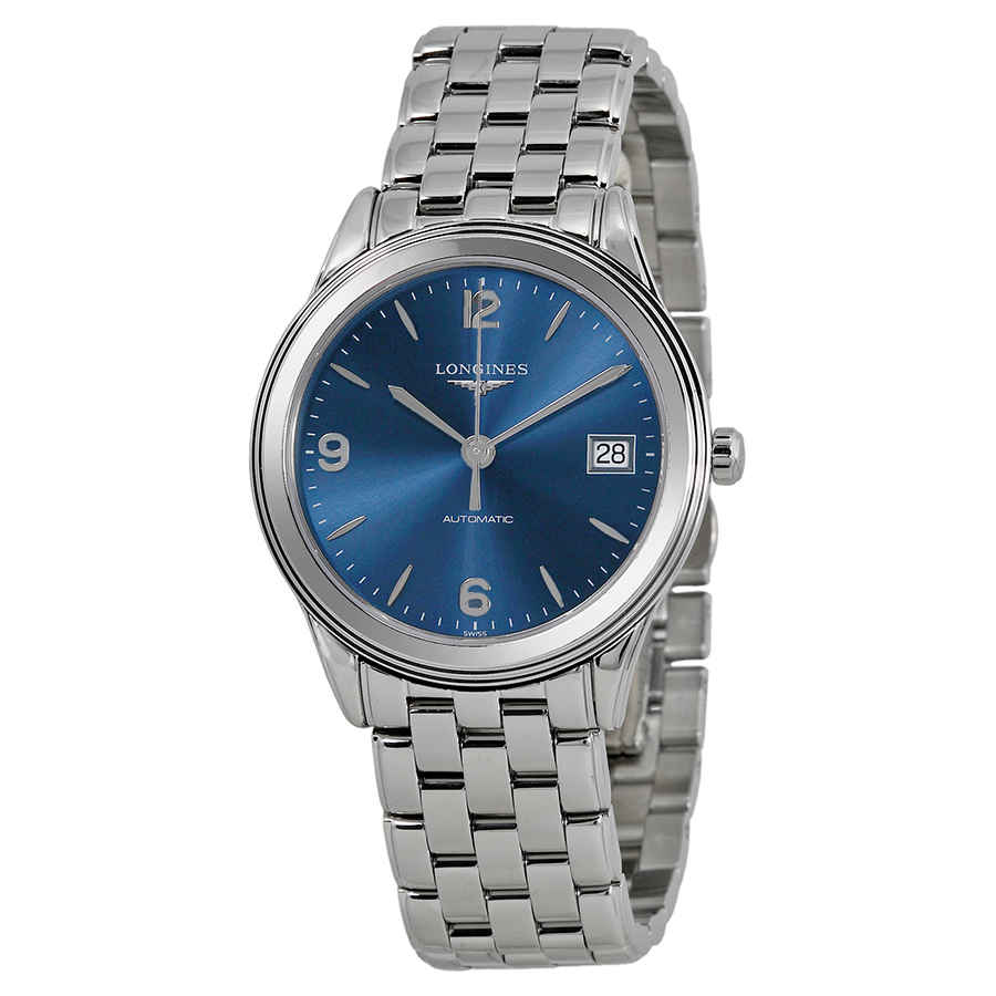 Longines Flagship Heritage Automatic Blue Dial Mens Watch L47744966 In Blue,silver Tone