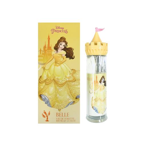 Disney Ladies Princess Belle Edt 3.4 oz Fragrances 810876035354 In Green / Violet / White