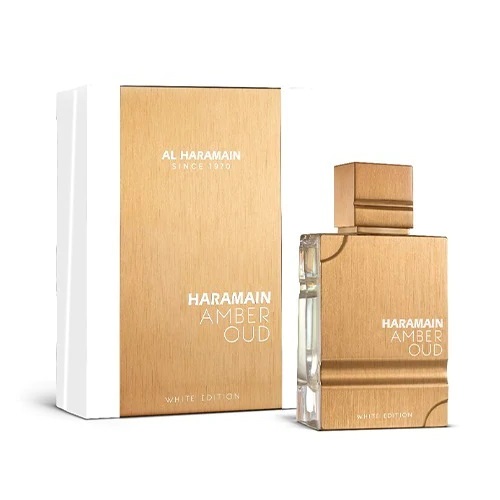 Al Haramain Amber Oud White Edition Edp 3.4 oz/ 100ml Perfume Tester In Amber / White