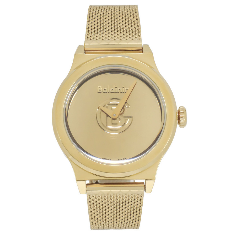 Baldinini Gibi Quartz Gold Dial Ladies Watch 02.l.01.gibi In Gold / Gold Tone / Yellow