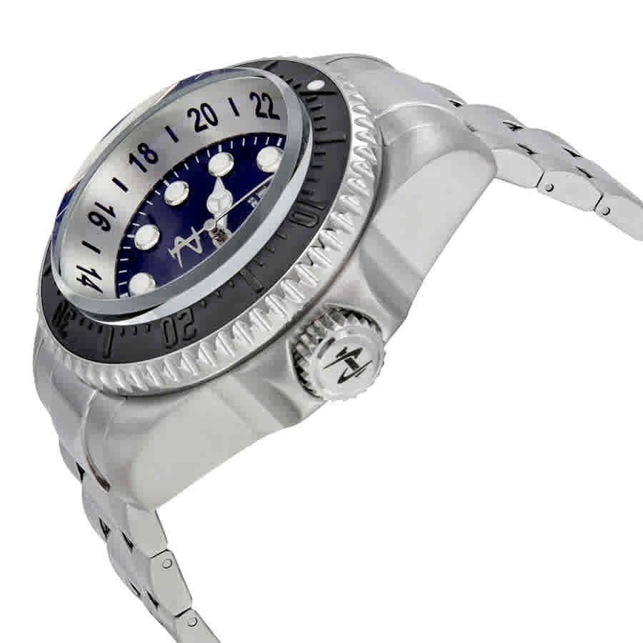 Invicta Invicta Reserve Hydromax GMT Blue Dial Stainless Steel