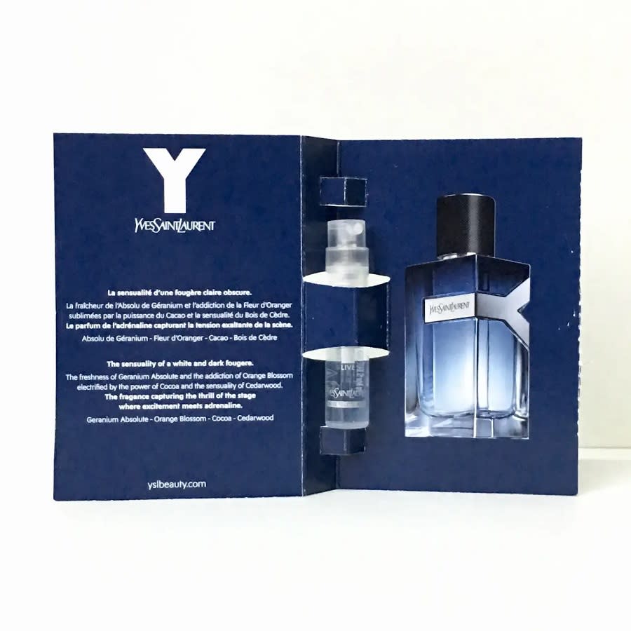 Yves Saint Laurent Mens Y Live Intense EDT 0.04 oz Fragrances 3614272548008