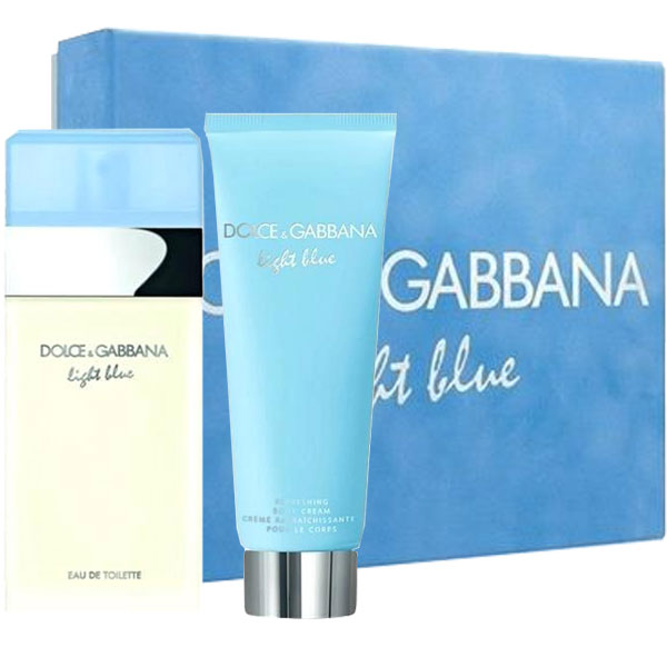 DOLCE & GABBANA LIGHT BLUE / DOLCE AND GABBANA TRAVEL EDITION SET (W)