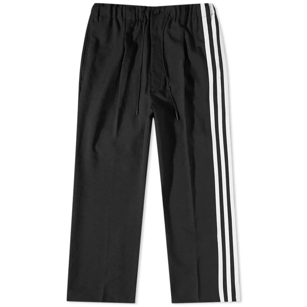 Adidas Originals Mens Black Y3 Ch1 3stripes Track Pants, Size Medium