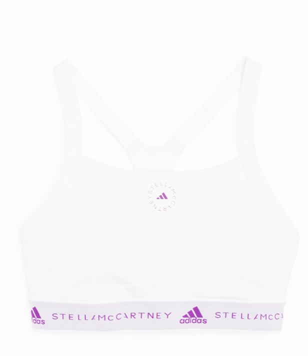 Adidas By Stella Mccartney Ladies Fashion Womens Hh7221 In White/active Purple
