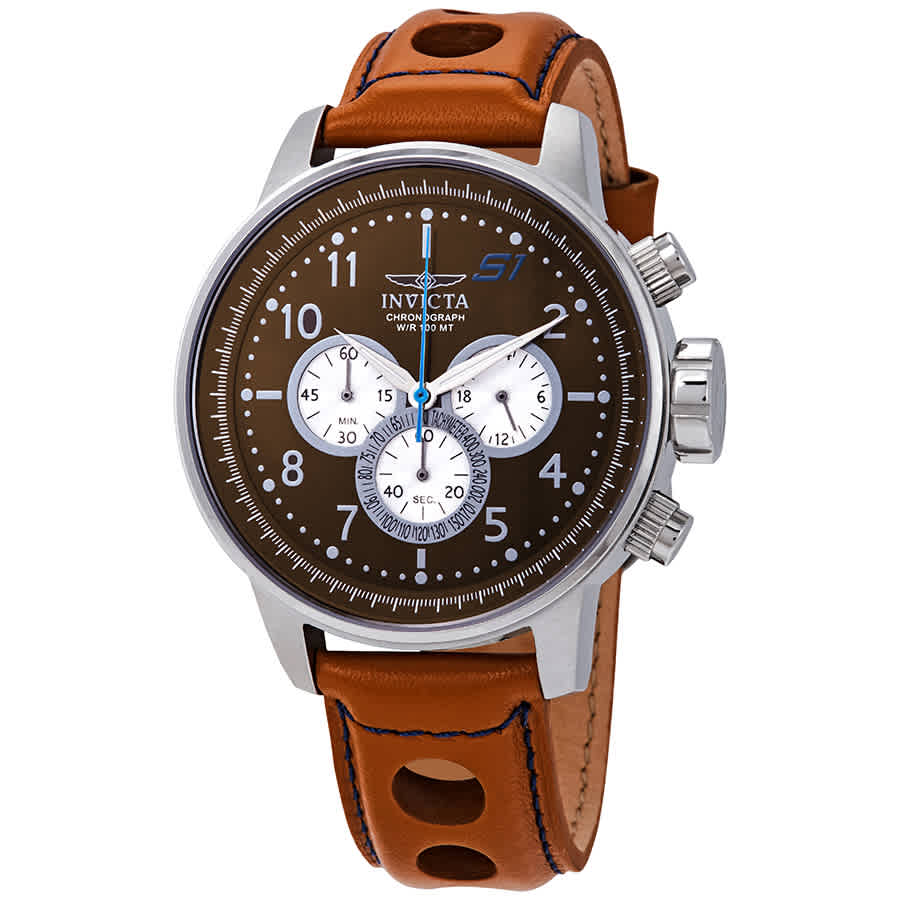 Invicta S1 Rally Chronograph Brown Dial Mens Watch 23598