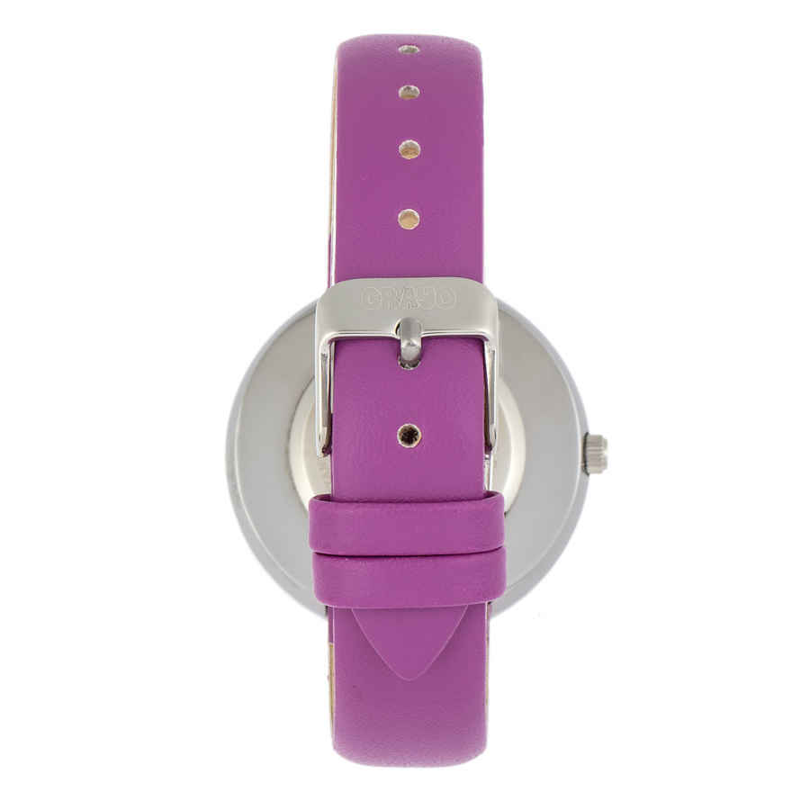 Shop Crayo Metric Quartz White Dial Unisex Watch Cracr5803 In Red   / Orange / Purple / White