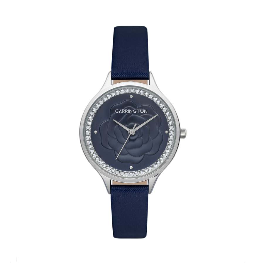 Carrington Elsie Quartz Blue Dial Ladies Watch Ct-2015-02