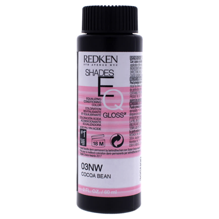 Redken Shades Eq Color Gloss 03nw - Cocoa Bean By  For Unisex - 2 oz Hair Color In N,a