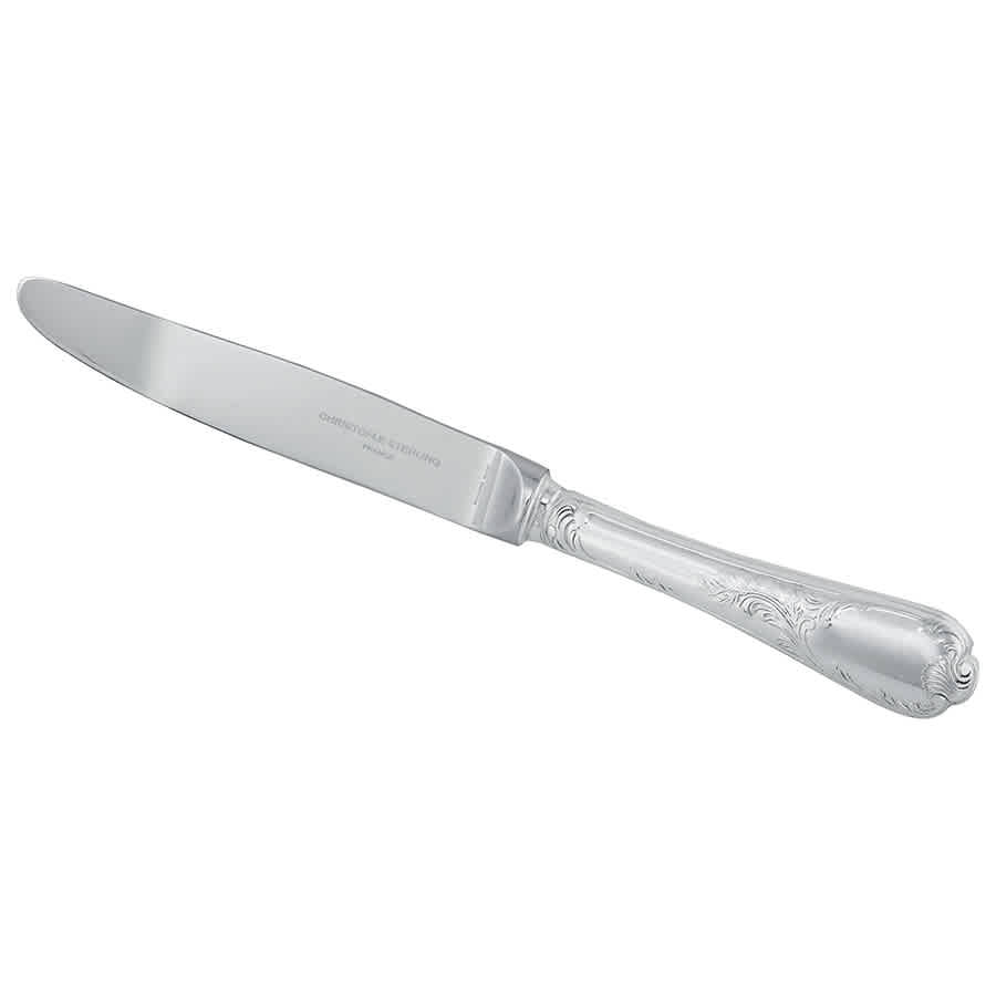 Christofle Sterling Silver Marly Dessert Knife 1438010 In Silver