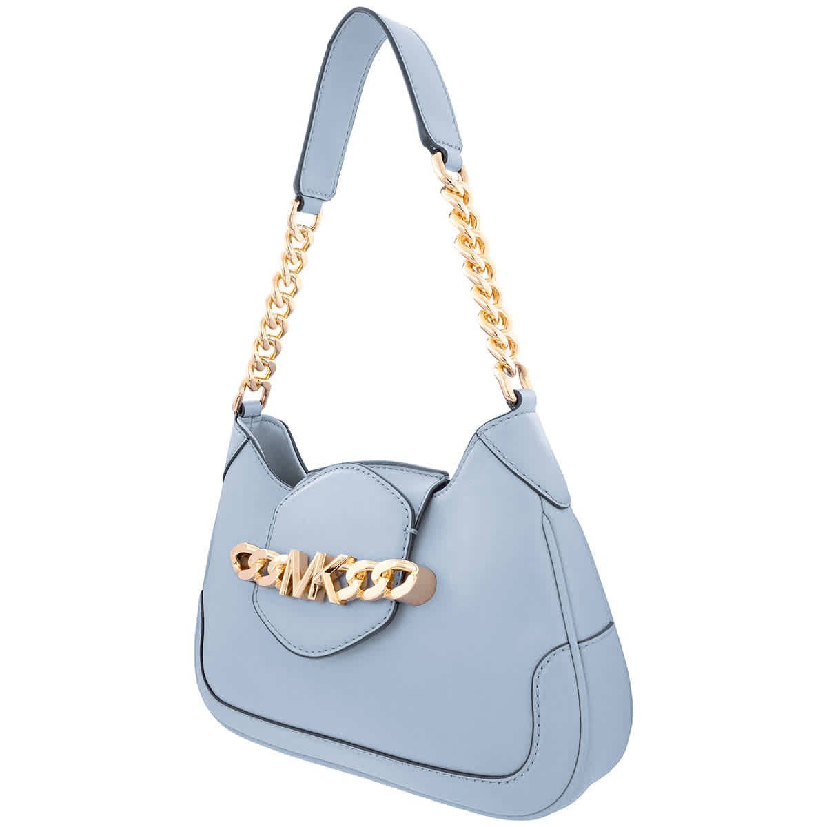 Michael Kors Ladies Hally Extra-small Shoulder Bag In Pale Blue