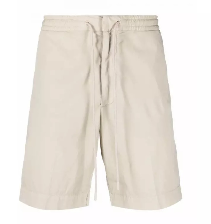 Hugo Boss Beige Regular-fit Shorts In Light Beige
