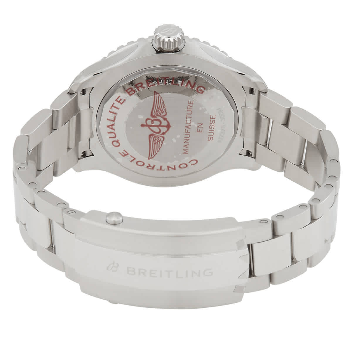 Shop Breitling Superocean Automatic Chronometer Blue Dial Watch A17376211c1a1