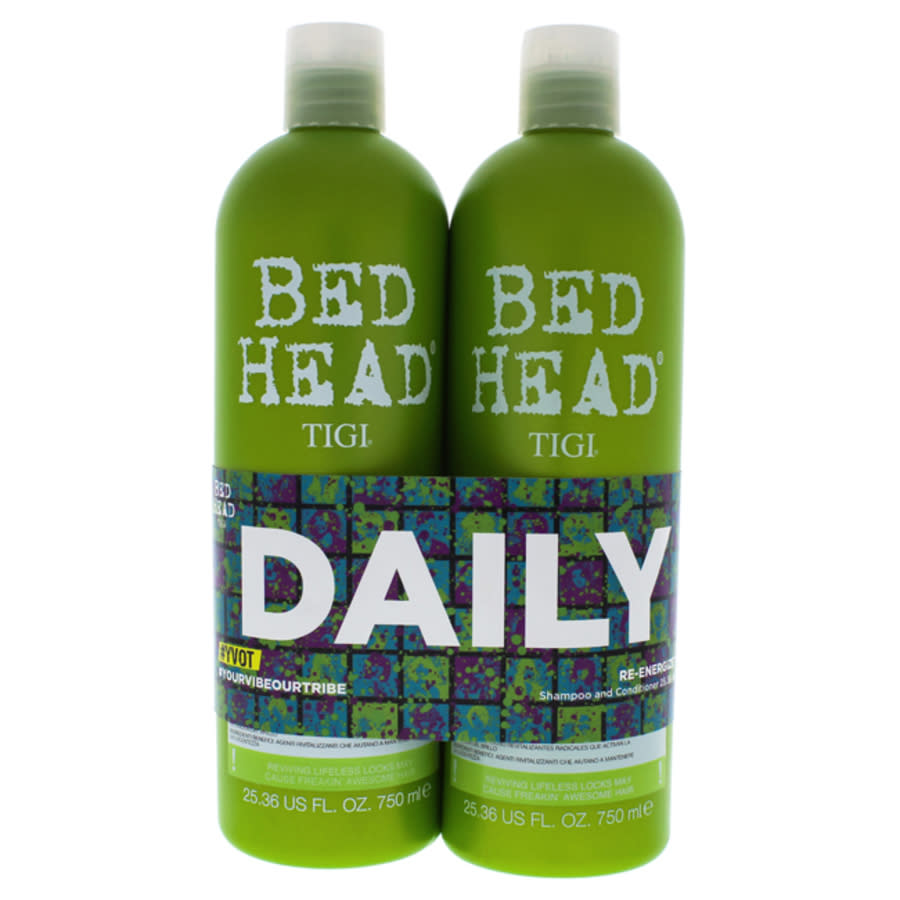 TIGI BED HEAD URBAN ANTIDOTES RE-ENERGIZE KIT BY TIGI FOR UNISEX - 2 PC KIT 25.36 OZ SHAMPOO