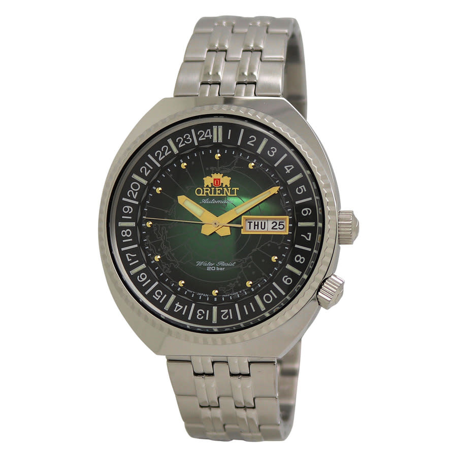Click to view more detailed imagery on our partner's website Orient Revival1 Automatic Green Dial Mens Watch Ra-aa0e02e19b