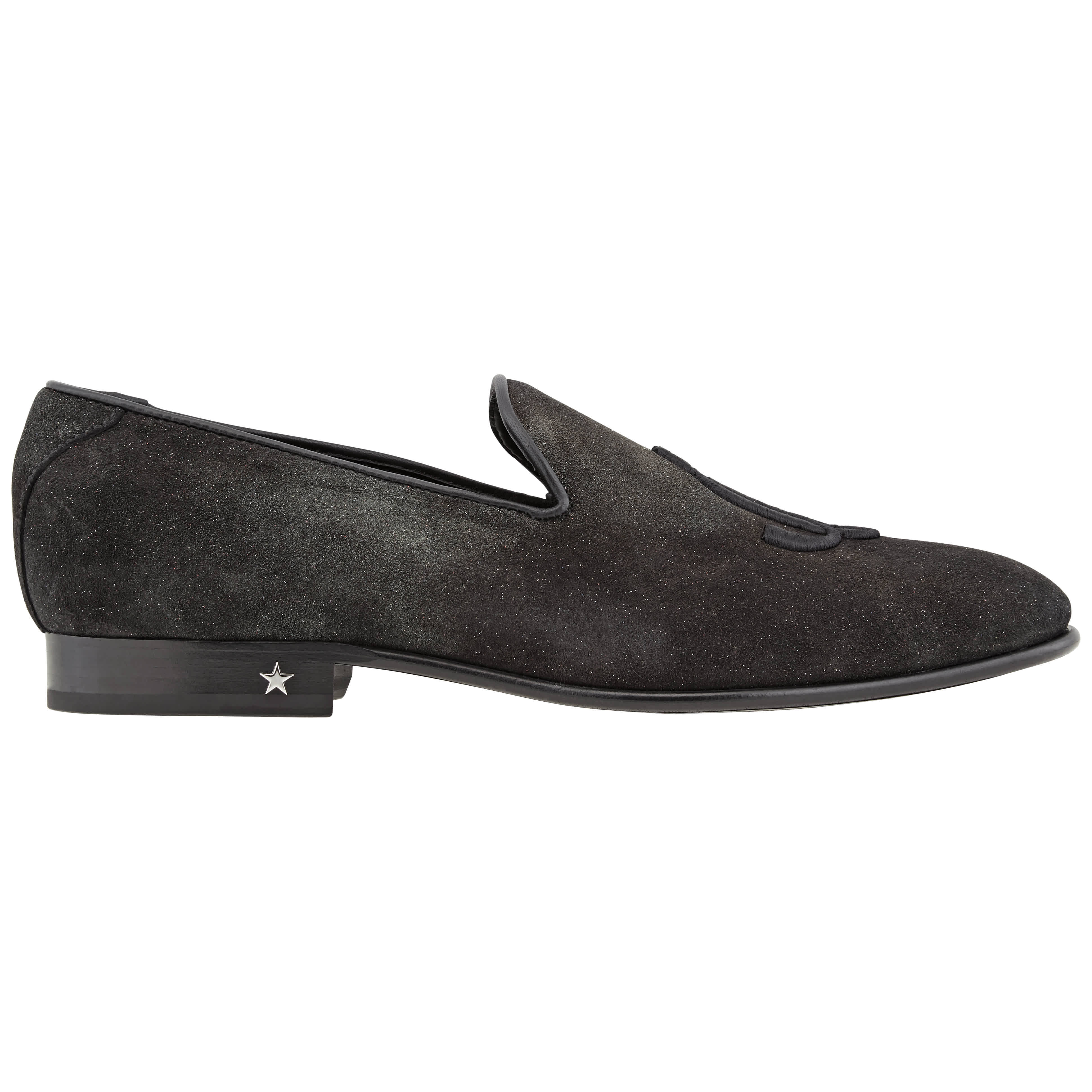 Jimmy Choo Mens Thame Slippers In Black