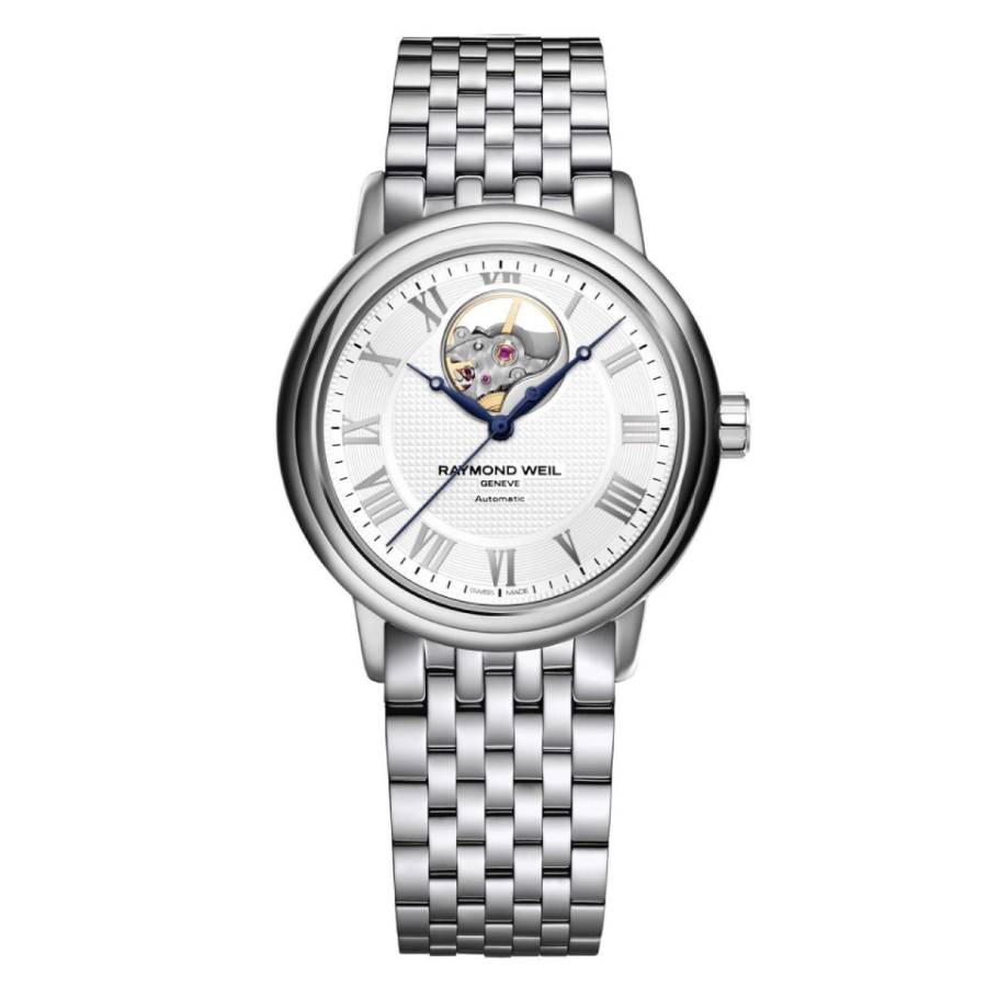 Raymond Weil Raymond Weil Maestro Automatic White Dial Mens Wat