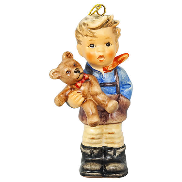 HUMMEL PORCELAIN CHRISTMAS GIFT ORNAMENT 151387