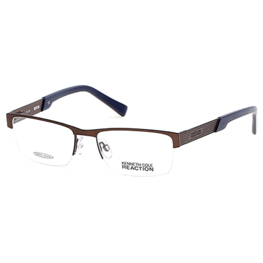 KENNETH COLE REACTION SQUARE UNISEX EYEGLASSES KC0783 49 52