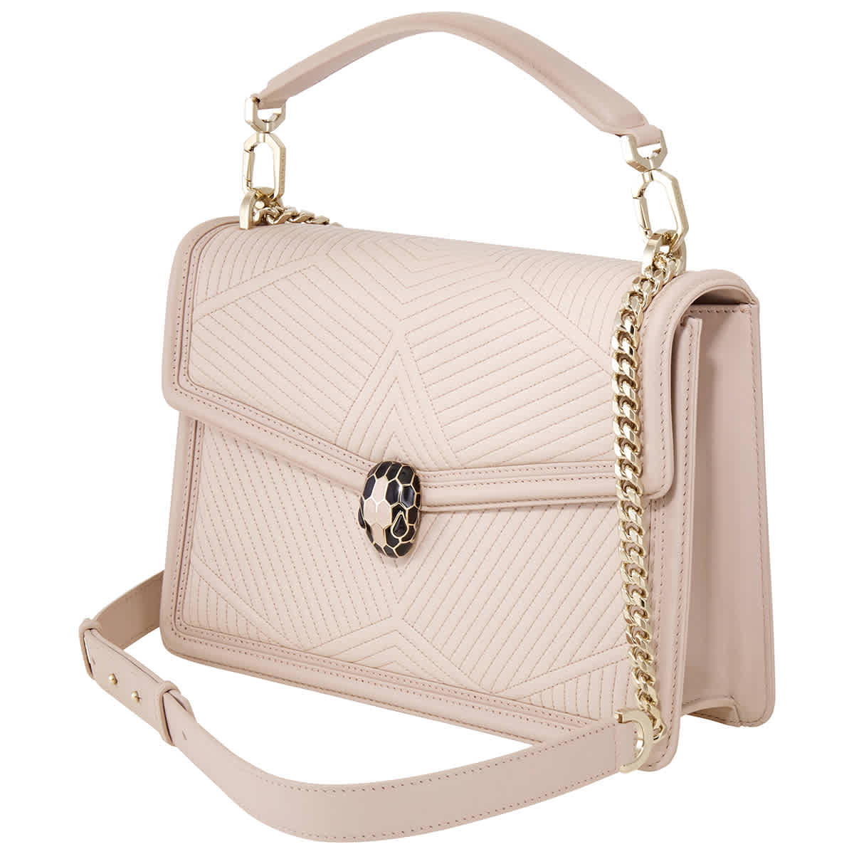 Bvlgari Serpenti Diamond Blast Shoulder Bag- Pink | ModeSens