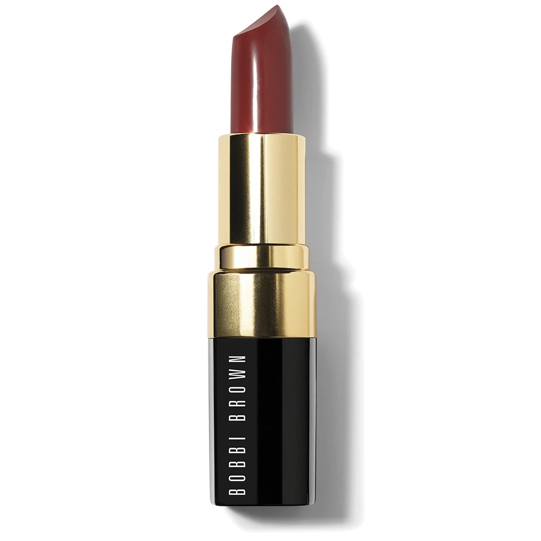 BOBBI BROWN LADIES LIP COLOUR CREAMY SEMI-MATTE LIPSTICK 0.12 OZ BURNT RED MAKEUP 716170100098