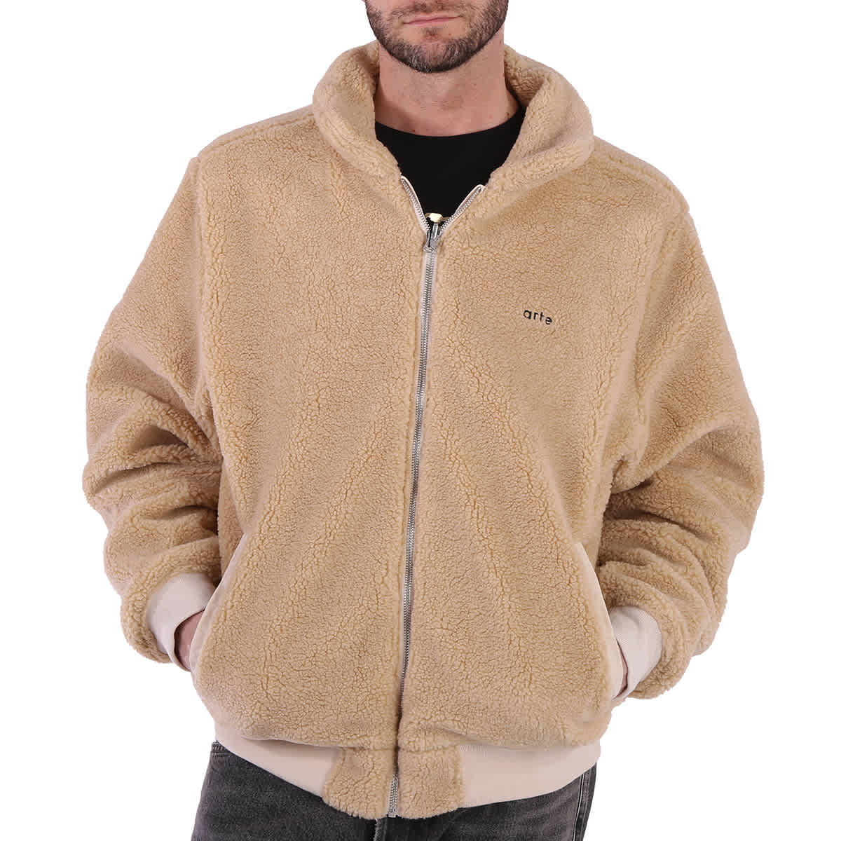 Shop Arte Antwerp Jake Reversible Jacket Black at itk online