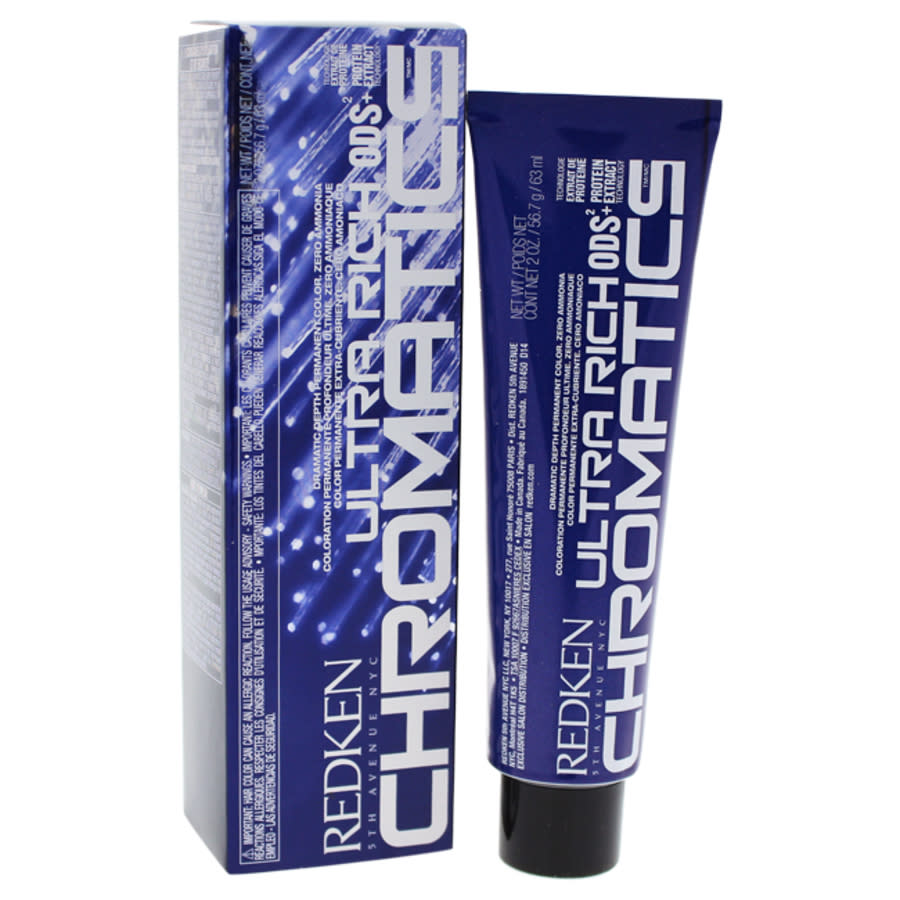 Redken Chromatics Ultra Rich Hair Color - 10av (10.12) - Ash/violet By  For Unisex - 2 oz Hair Color In Purple