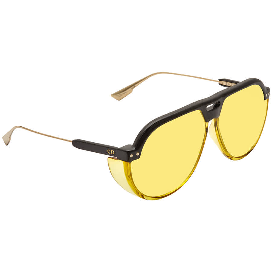 dior yellow sunglasses
