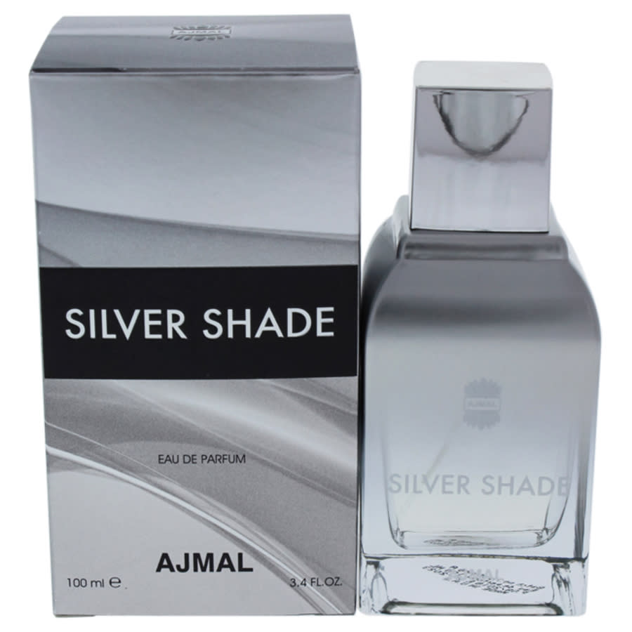 Ajmal Silver Shade By  For Unisex - 3.4 oz Edp Spray In Purple,silver Tone,white